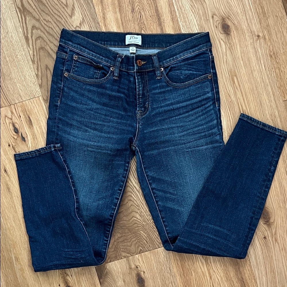 Jcrew Dark Blue Skinny Jeans